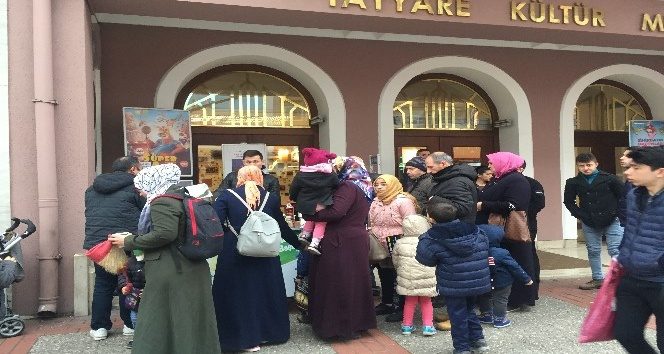 Tanzim satış değil bedava çorba kuyruğu