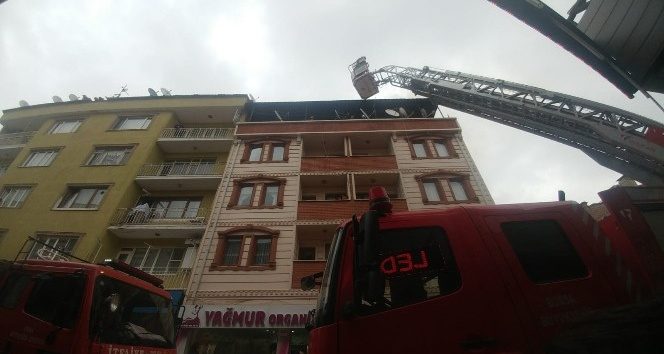 Baca yangını paniğe sebep oldu