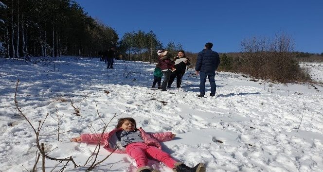 İznik'te Uludağ'ı aratmayan görüntüler