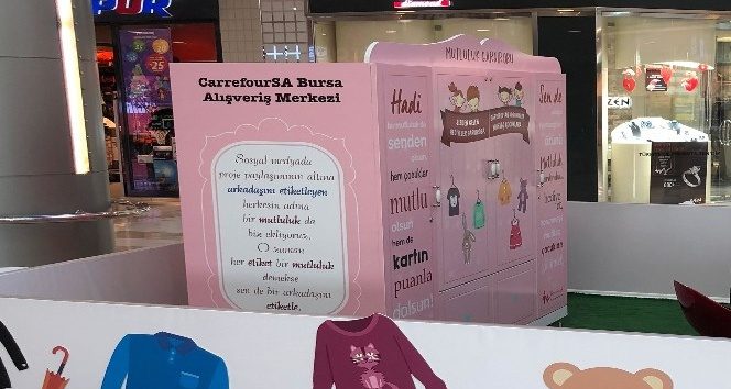 Korunmaya muhtaç çocukları gülümsetecek proje 'Mutluluk Gardırobu'