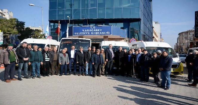 Karacabey'de minibüsçüler uzlaştı