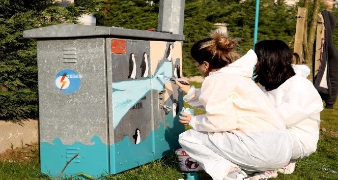 Nilüfer'in parkları renklendi