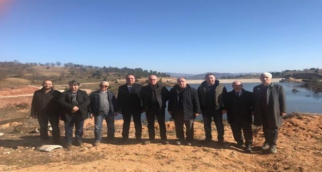 Durhasan ve Ericek göletleri su tutmaya başladı