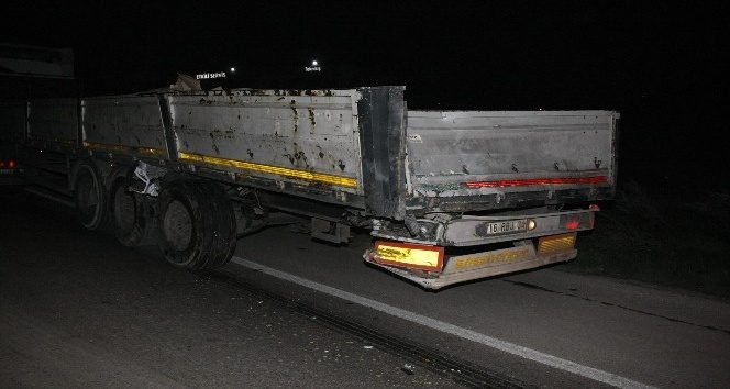 Parçalanan araçtan sağ çıktı