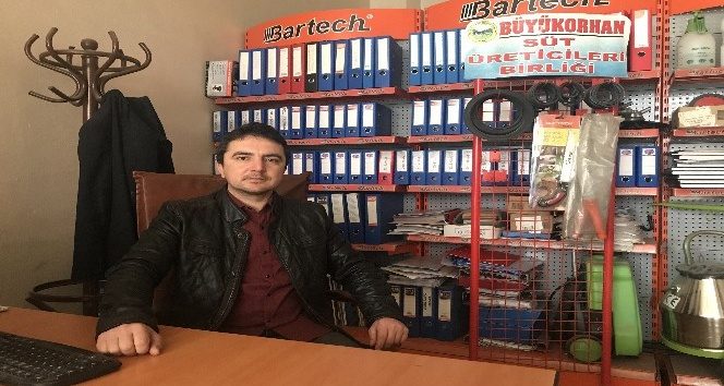 Büyükorhan süt birliğinde başkan değişti