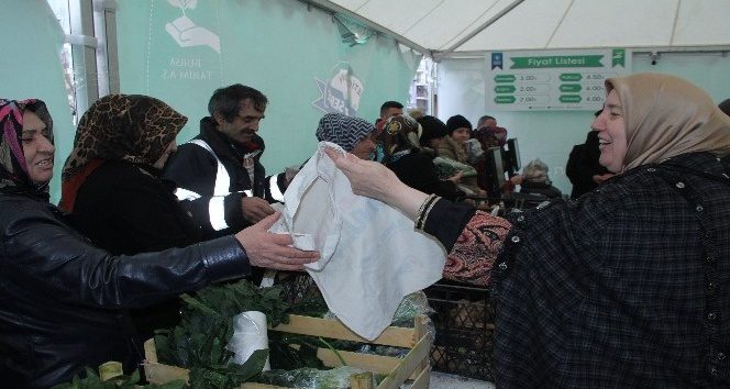 Tanzim çadırında bir milletvekili
