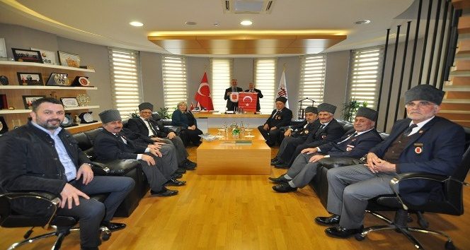 Gazilerden İTSO'ya ziyaret