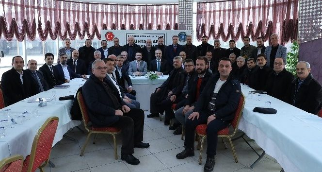 Aktaş muhtarları dinledi