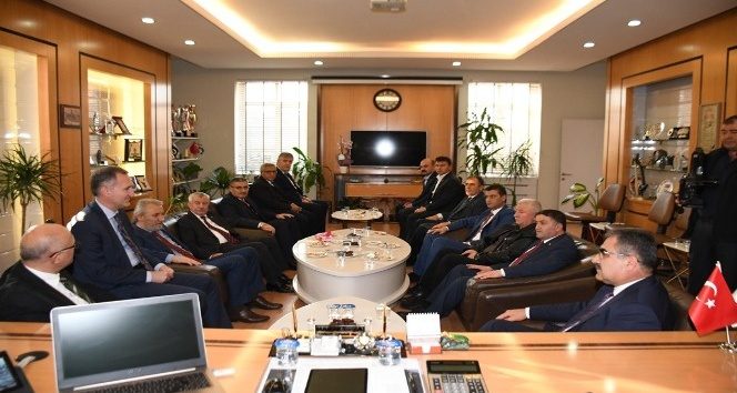 Ilgın heyetinden Taban'a ziyaret