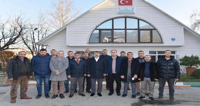 Yılmaz'dan temizlik işlerine sürpriz ziyaret