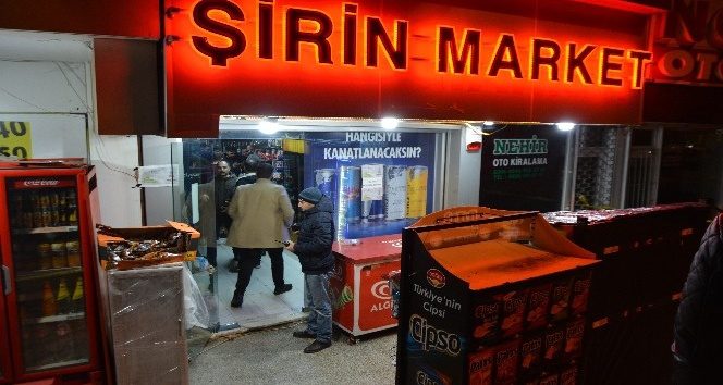 Bursa'da markette silahlı gasp