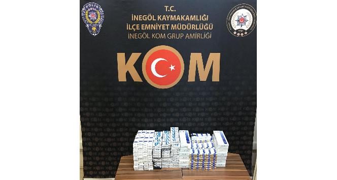 700 paket kaçak sigara ele geçirildi