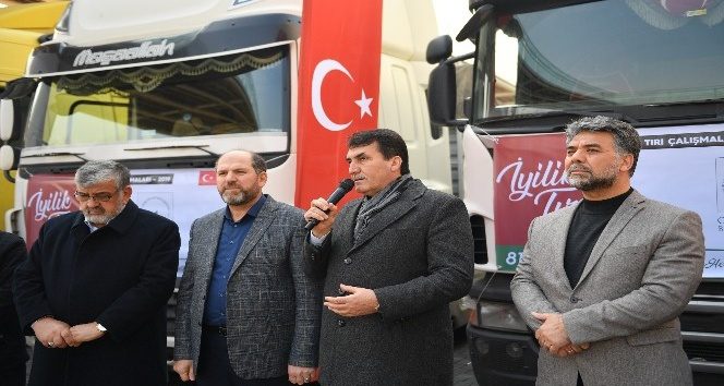 Osmangazi'den Suriye'ye yardım TIR'ı