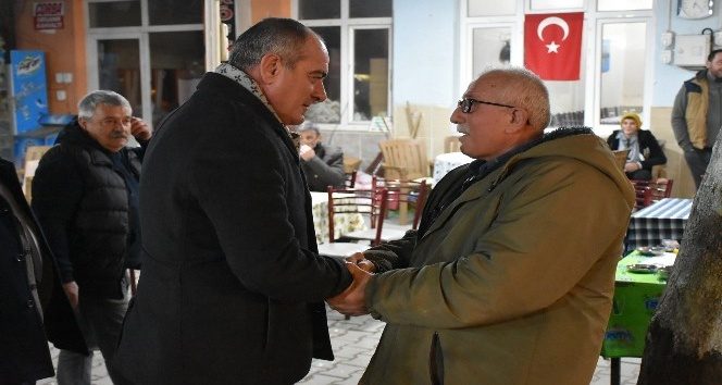 Sertaslan'dan köy ziyaretleri