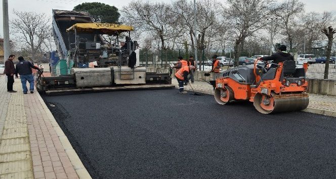 Osmangazi'de yollar yenilendi